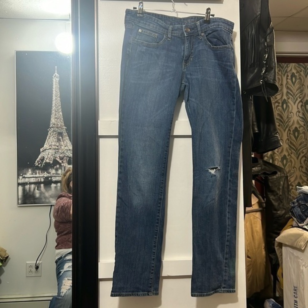 Gap premium straight size 6 blue jeans